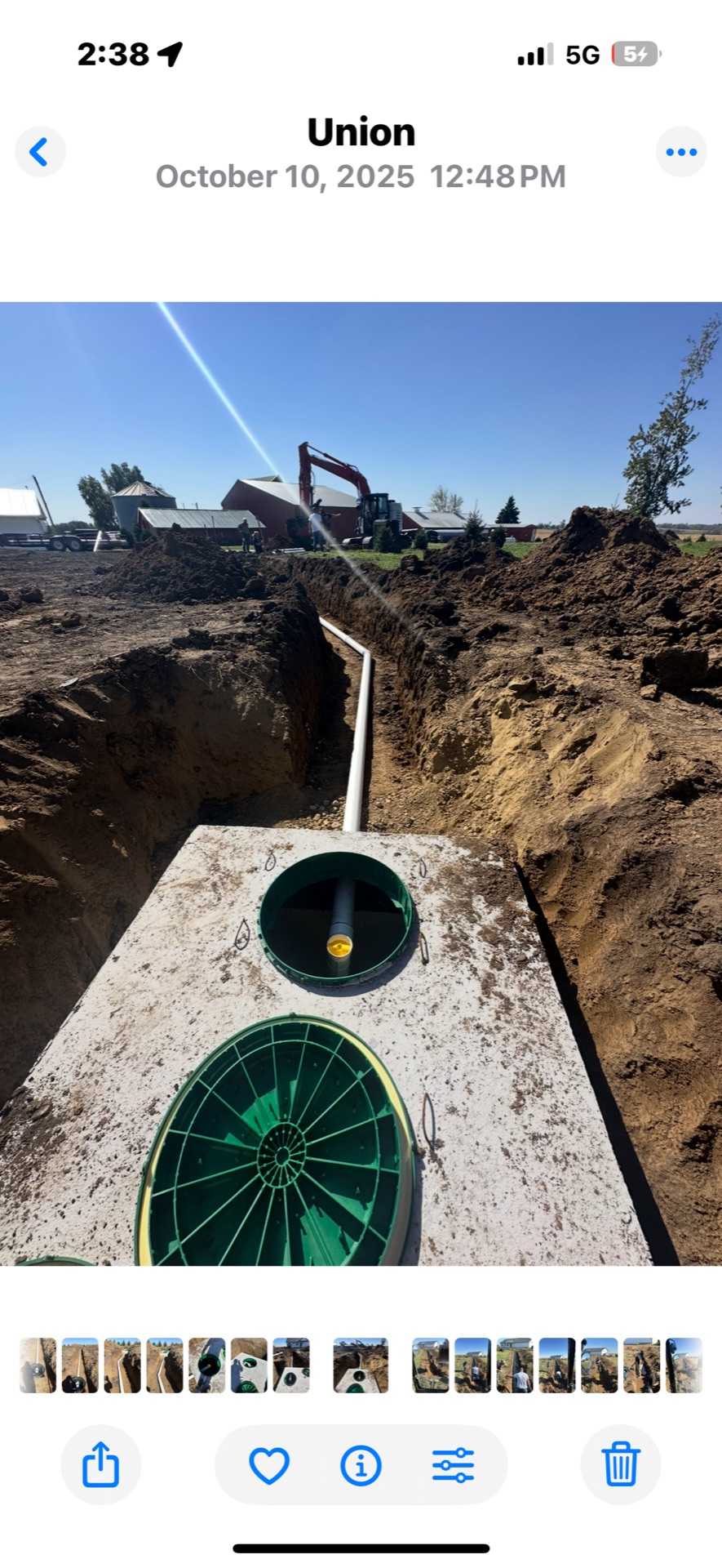 Earthmoving and drainage work by Ricken Excavating in Melbourne, IA Earthmoving and drainage work by Ricken Excavating in Melbourne, IA
