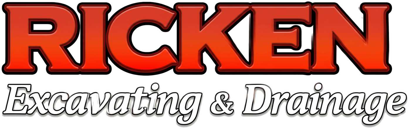 Ricken Excavating and Drainage LLC Ricken Excavating and Drainage LLC logo — excavating contractor Melbourne, IA